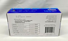 *Case of 10 Boxes* Safeko Black Nitrile Premium Exam Glove XL