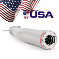 Dental LED Fiber Optic 1:5 Increasing Contra Angle Handpiece fit Electric Motor