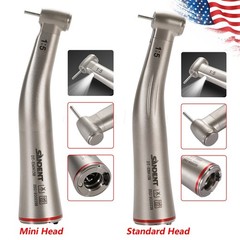 Dental 1:5 Electric Fiber Optic LED Contra Angle Handpiece NSK Style FG Burs DT