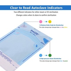 1000 OneMed Self-Sealing Sterilization Pouch 2.25″x5″Dental Medical Sterile Bags