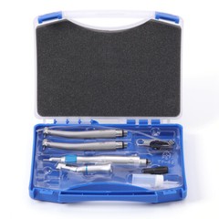 1 Set Estilo Dental 4 Agujero Alta y Baja Velocidad /Kit de Pieza de Mano de