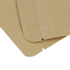 Brown Kraft Stand Up Zip Seal Resealable Bags w/ Clear Window Variety QTY Sizes