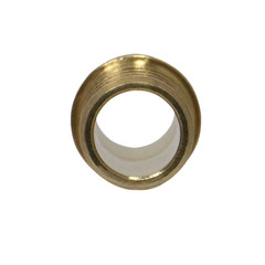 25 Pcs. 1/2″ Pex Coupling – Lead Free Brass, Half Inch Crimp Coupling 23-3-4=25