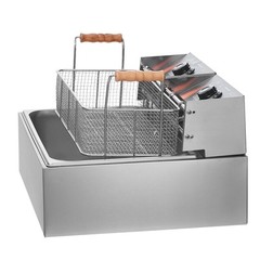 VEVOR Commercial Electric Deep Fryer Countertop Deep Fryer 3000W 18Qt / 17L
