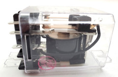 Potter Brumfield KUP-11D55-12 Ice Cube Relay 12 VDC 10 Amp DPDT Mounting Bracket