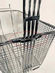 Heavy Duty Deep Fry Basket *(13-1/4″L x 6-1/2″W x 5-7/8″H) *(2-Pieces of Pack)