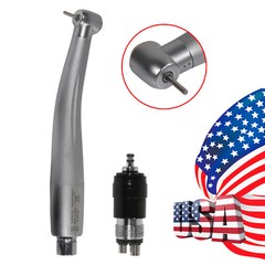 10*USA NSK Style Dental High Speed Handpiece Push button w/ 4 Hole Coupler YBNK4