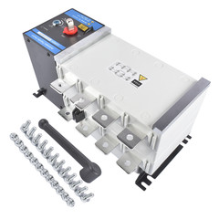Industrial Automatic Transfer Switch 4P 630A 110V or 220V High Quality Plastic