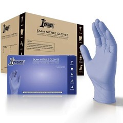 Premium Nitrile Disposable Exam Medical Gloves Latex Powder Free