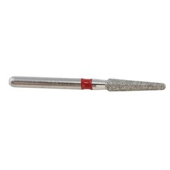 Dental Burs Diamond 856/018F Round End Taper Fine Grit Red FG High Speed Drills