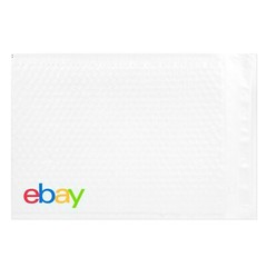 30 eBay Branded Shipping Supplies Padded Bubble Envelope 6.5 x 9.25 blue print