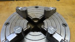 Watson MFG. 4″ 5C lathe chuck 5C mount 4 jaw