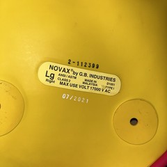 New NOVAX RUBBER INSULATING SLEEVES 199–2 – LARGE TYPE 1 CLASS 2 B CURVED ELBOW