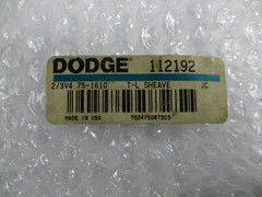 DODGE 2-3V4.75-1610 SHEAVE (AS PICTURED) NSNP