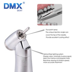 Dental 1:4.2 Increasing Handpiece 45° Electric Contra Angle Fiber Optic For NSK