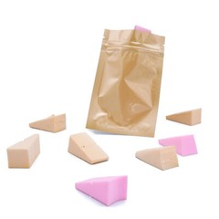 QQ Studio 100 Glossy Pastel Water Resistant QuickQlick™ Flat Heat Sealable Bags
