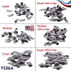 50 Pcs Dental Matrix Sectional Contoured Metal Matrices Bands S/M/L Sizes 35μm