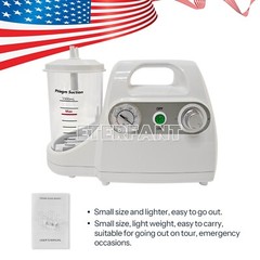Portable Dental Suction Machine Oral Emergency Vacuum Phlegm Suction Unit ≤65dB