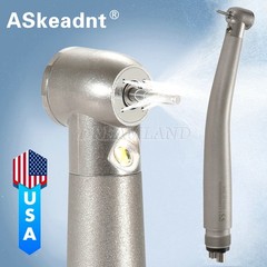 LED E-generator Fiber Optic 4 Water Spray Handpiece 4H Standard Head Dental