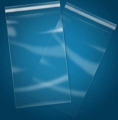 200 Clear Cellophane Bags 3X5 Inch Self Adhesive Eco Friendly 1.4 Mil Thick