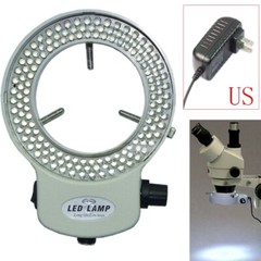 144LED Adjustable Ring Light Lamp Illuminator for Microscope 17