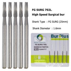 Wave Dental Surgical Bur Long 557L 702L 701 558 556 Carbide Burr 25mm High Speed