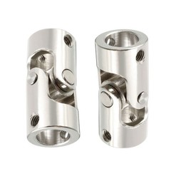 10mm to 10mm Inner Dia Rotatable Universal Steering Shaft U Joint Coupler 2 Pcs