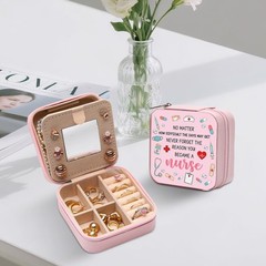 GAOLZIUY Nurse Gifts for Women, Nurse Travel Portable Jewelry Box, Appreciati…