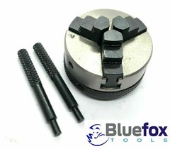 Revolving Centre MT2 MT3 MT4 shank with 3 Jaw 50 mm Chuck for Lathe M12 X 1
