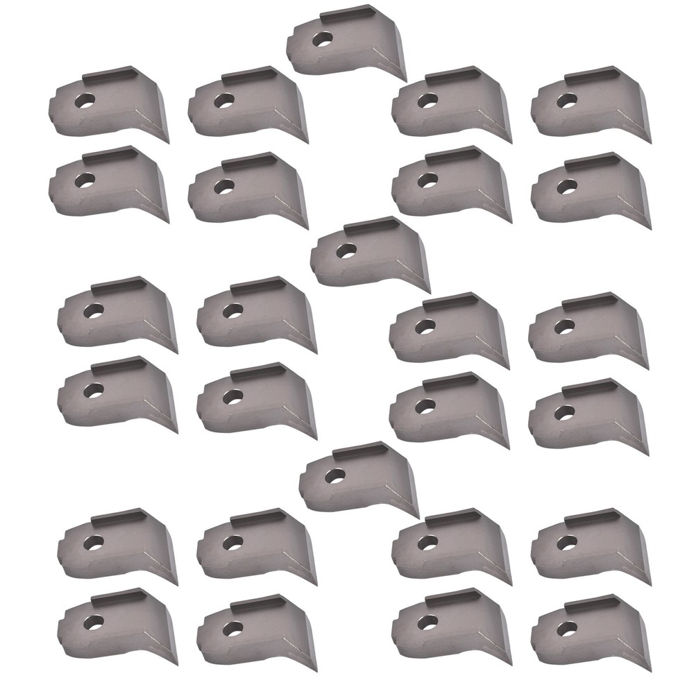 27Pcs F0010-3 Replacement Denis Cimaf Type 3 Teeth Silver Steel for DAH Series