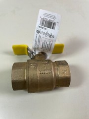 ProLine 1″ Brass Ball Valve 600PSI Full Port T Handle Valve 107-825TNL (8 Pack)
