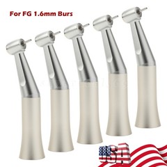 1-10PCS Dental Low Speed Handpiece Push Contra Angle fit FG Burs 1.6mm E-type dk