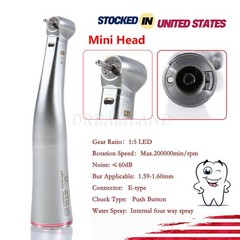 Dental X95L 1:5 Increasing Handpiece Led Fiber Optic Inner Water Spray For NSK
