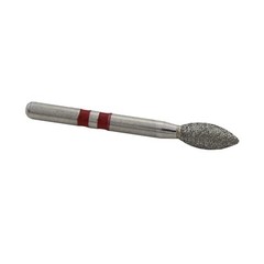 Dental Zirconia Diamond Burs Football Fine Z368/023F FG Bur High Speed Burr Red