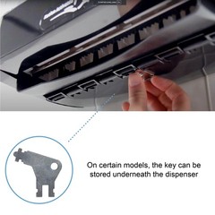 Non Applicable Commercial Paper Towel Dispenser Key Compatible with Georgia P…