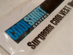 Lot of 2 COOLSHIRT Systems Surgeons COOLVEST Disposable Hose Covers, as shown