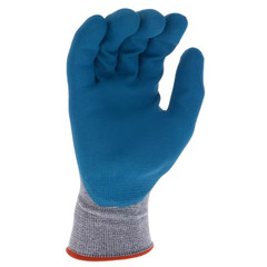 Maxiflex Comfort Unisex Medium Blue/Gray Nitrile Coated Nylon Multi-Purpose Glov