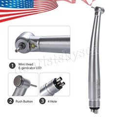 10X NSK Style Dental High Speed Handpiece Push Button Type 4 Hole US SEASKY-0:H