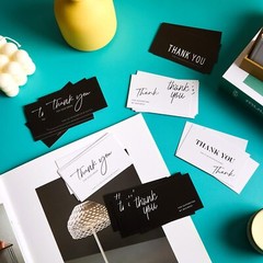 120 Mini Thank You for Your Order Business Cards Shopping Purchase Thanks Greeti