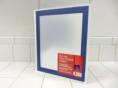AVERY FLEXI-VIEW TWO POCKET FOLDER *BUYER GETS 4 FOLDERS* (BLACK)