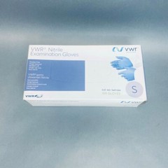 VWR Nitrile Exam Gloves Small Box of 100 Gloves