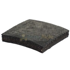 ﻿4 2×2 Anti Vibration Noise Reducing Pad Heavy Duty Rubber Washing Machine Gyms