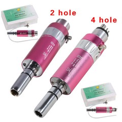 Dental Low Slow Speed Air Motor Handpiece E-Type 2 holes /4 holes Pink