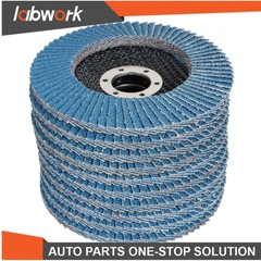 Labwork Premium Zirconia Flap Disc Sanding Grinding 100Pcs 4-1/2″ X 7/8″ 40 Grit