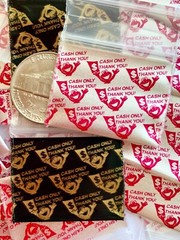BaggiesSince1987 – 12510 Zip Seal DESIGN Bags METALLIC 25 D MIX 500, 👀Details🔽