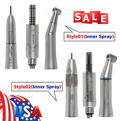 1-10 Kits Dental Inner Spray Straight Handpiece Contra Angle Air Motor fit Kav