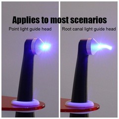 Dental Curing Light LED Resin Cure Lamp 1 Second 3200mw/cm² 6 Modes OLED Screen