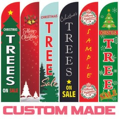 15Ft Full color Custom Swooper Advertising Flag Feather Banner with hardware