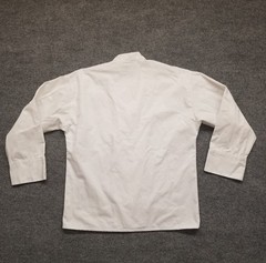Edwards Unisex Adult Chef Coat Jacket Large White Foster Farms Double Breasted *