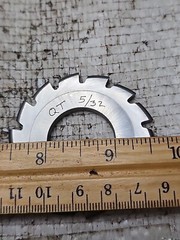 UNION TOOL 2.25″ x 5/32″ x 1.00″ CONVEX 5/32 DIA Side Milling Cutter HSS